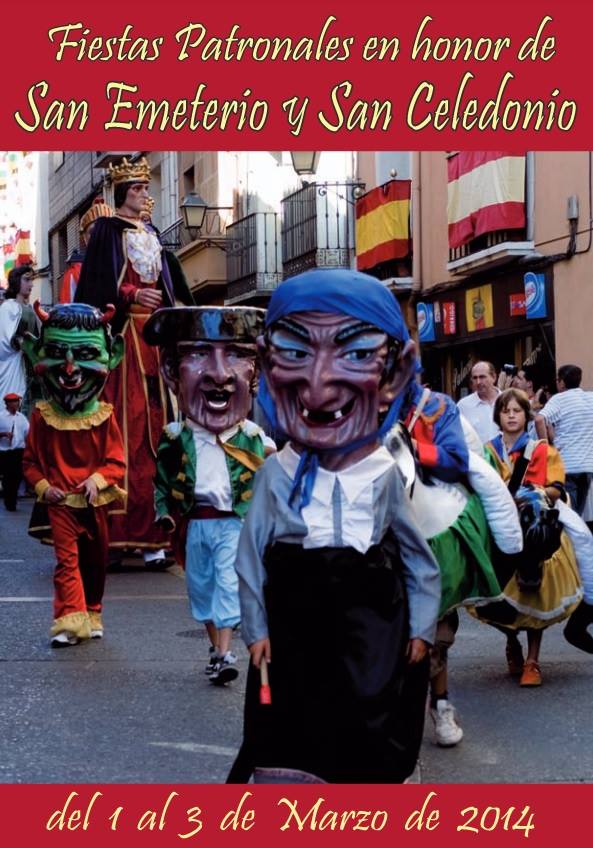 Fiestas patronales de marzo en honor a San Emeterio y San Celedonio  